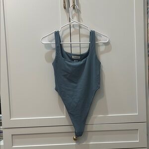 Aritzia Contour Squareneck High-leg Bodysuit